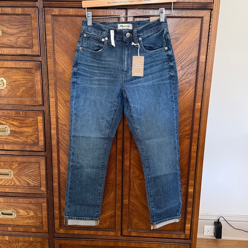 Madewell High-rise slim boyfriend Jean